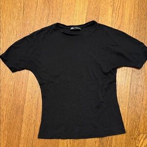 Black Zara tee